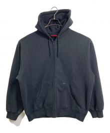 SUPREME（シュプリーム）の古着「Work Zip Up Hooded Sweatshirt ワークジップアップフーデッドスウェットシャツ　パーカー　25SS」｜ブラック