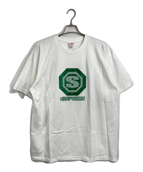 SUPREME（シュプリーム）Supreme (シュプリーム) 24AW Blockbuster Tee コットンTシャツ ホワイト サイズ:XLの古着・服飾アイテム