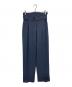Vivienne Westwood RED LABEL（ヴィヴィアンウエストウッドレッドレーベル）の古着「ハイウエストストライプロールアップパンツ　イタリア」｜ネイビー