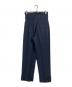 Vivienne Westwood RED LABEL (ヴィヴィアンウエストウッドレッドレーベル) ハイウエストストライプロールアップパンツ　イタリア ネイビー サイズ:40：10000円