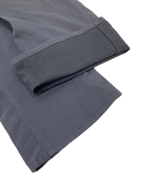 ISSEY MIYAKE（イッセイミヤケ）ISSEY MIYAKE (イッセイミヤケ) 切替セットアップジャケット　ストライプ グレー サイズ:2の古着・服飾アイテム