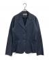 ISSEY MIYAKE (イッセイミヤケ) 切替セットアップジャケット　ストライプ グレー サイズ:2：13000円