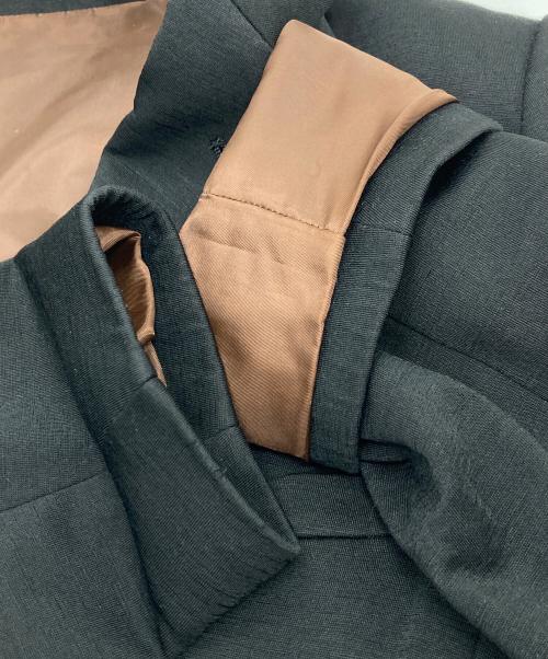Jean Paul GAULTIER CLASSIQUE（ジャンポールゴルチエクラシック）Jean Paul GAULTIER CLASSIQUE (ジャンポールゴルチエクラシック) テーラードフックジャケット　日本製　2000アーカイブ ブラック サイズ:40の古着・服飾アイテム
