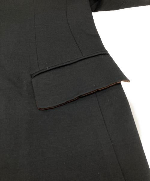 Jean Paul GAULTIER CLASSIQUE（ジャンポールゴルチエクラシック）Jean Paul GAULTIER CLASSIQUE (ジャンポールゴルチエクラシック) テーラードフックジャケット　日本製　2000アーカイブ ブラック サイズ:40の古着・服飾アイテム