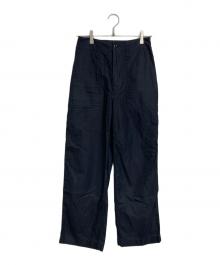 MHL（エムエイチエル）の古着「DENSE COTTON DRILL PANTS」｜ブラック