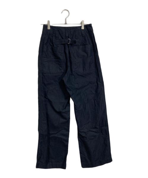 MHL（エムエイチエル）MHL (エムエイチエル) DENSE COTTON DRILL PANTS ブラックの古着・服飾アイテム