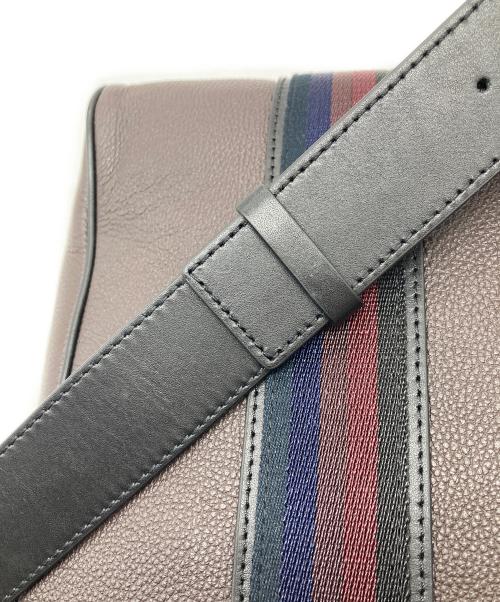 PAUL SMITH（ポールスミス）PAUL SMITH (ポールスミス) 2WAYブリーフケース　ショルダーバッグ　牛革　通勤 通学 仕事 出張 ブラウン サイズ:実寸参照の古着・服飾アイテム