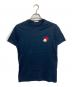MONCLER（モンクレール）の古着「MAGLIA T-SHIRT 半袖カットソー　Tシャツ　Tee  トルコ製」｜ネイビー