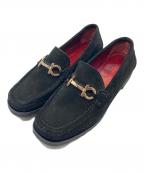 Salvatore Ferragamoサルヴァトーレ フェラガモ）の古着「ローファー　革靴　セレモニー　イタリア製」｜ブラック