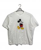 TAKAHIROMIYASHITA TheSoloIst.タカヒロミヤシタ ザソロイスト）の古着「半袖Tシャツ　半袖カットソー　Tシャツ　Tee  ミッキー　日本製」｜ホワイト