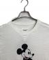 TAKAHIROMIYASHITA TheSoloIst. (タカヒロミヤシタ ザソロイスト) 半袖Tシャツ　半袖カットソー　Tシャツ　Tee  ミッキー　日本製 ホワイト サイズ:46：5000円
