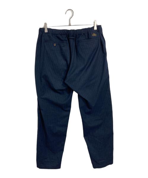 The shepherd UNDERCOVER（ザシェパード アンダーカバー）the shepherd UNDERCOVER (ザシェパード アンダーカバー) ピンストライプイージーパンツ ネイビー サイズ:2の古着・服飾アイテム