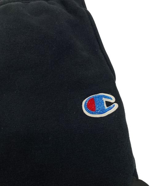 Champion（チャンピオン）Champion (チャンピオン) UNDERCOVER (アンダーカバー) リバースウィーブスウェットパンツ ブラック サイズ:XLの古着・服飾アイテム