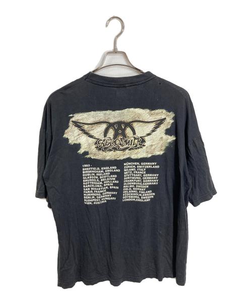 AEROSMITH（エアロスミス）AEROSMITH (エアロスミス) 【古着】GET A GRIP Tシャツ　バンドTシャツ　バンT エアロスミス ブラック サイズ:XLの古着・服飾アイテム