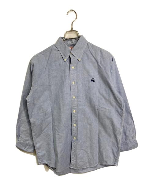BROOKS BROTHERS（ブルックスブラザーズ）BROOKS BROTHERS (ブルックスブラザーズ) ボタンダウンシャツ　USA製　アメリカ製 ブルー サイズ:Mの古着・服飾アイテム