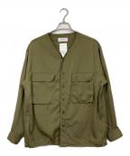 Sandinistaサンディニスタ）の古着「20SS military vintage shirt」｜カーキ