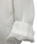 中古・古着 BORDERS at BALCONY (ボーダーズアットバルコニー) PUFF SLEEVE SHEER SHIRT ホワイト サイズ:36：12000円