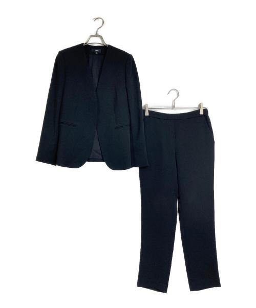 theory（セオリー）theory (セオリー) Classic Crepe  セットアップスーツ ブラックの古着・服飾アイテム