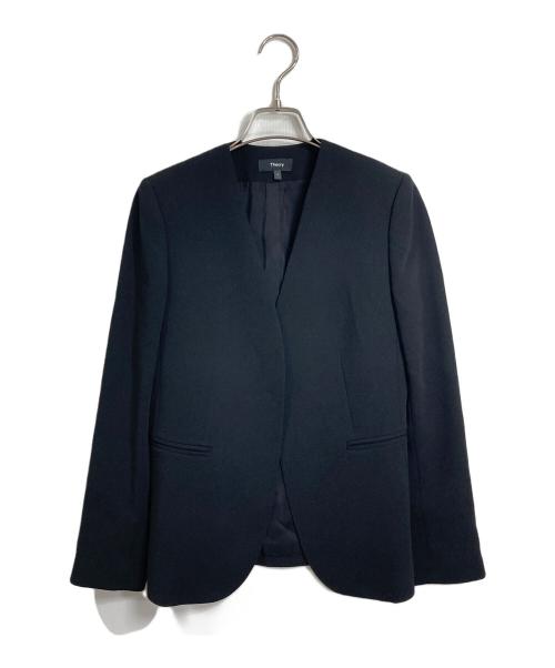 theory（セオリー）theory (セオリー) Classic Crepe  セットアップスーツ ブラックの古着・服飾アイテム
