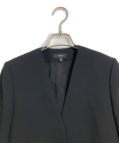 theory（セオリー）theory (セオリー) Classic Crepe  セットアップスーツ ブラックの古着・服飾アイテム