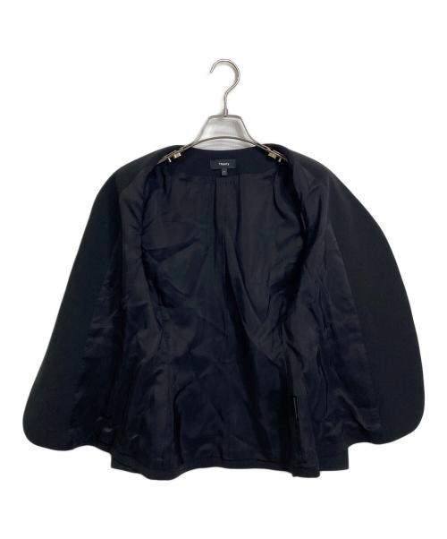 theory（セオリー）theory (セオリー) Classic Crepe  セットアップスーツ ブラックの古着・服飾アイテム