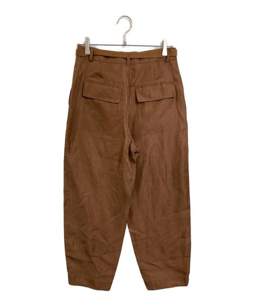 Ron Herman（ロンハーマン）Ron Herman (ロンハーマン) EBURE (エブール) 25SS リネンアセテート カーゴパンツ ブラウン サイズ:36の古着・服飾アイテム