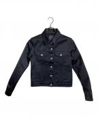GIVENCHYジバンシィ）の古着「シングルブレスト ルーズフィット カジュアルジャケット」｜ブラック