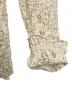 中古・古着 CODE A (コードエー) Re fluffy lace blouse ブラウス　レースブラウス ベージュ サイズ:実寸参照 未使用品：6000円