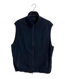 DAIWA PIER39（ダイワ ピア39）の古着「TECH FLEX JERSEY STAND COLLAR VEST」｜ブラック