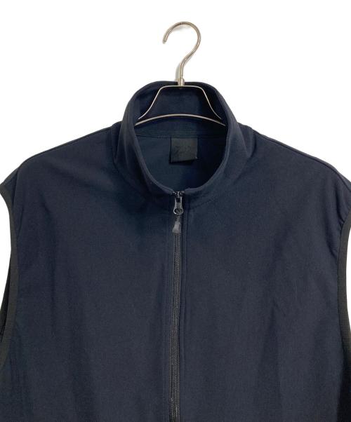DAIWA PIER39（ダイワ ピア39）DAIWA PIER39 (ダイワ ピア39) TECH FLEX JERSEY STAND COLLAR VEST ブラック サイズ:Lの古着・服飾アイテム