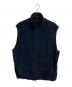 DAIWA PIER39（ダイワ ピア39）の古着「TECH FLEX JERSEY STAND COLLAR VEST」｜ブラック