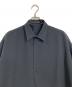 N.HOOLYWOOD (エヌ ハリウッド) ALF SLEEVE SHIRTS ポリエステルシャツ　日本製 グレー サイズ:38：10000円