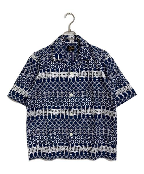 Needles（ニードルズ）Needles (ニードルズ) Cabana Shirt-Cotton Cloth コットンシャツ ネイビー サイズ:Mの古着・服飾アイテム