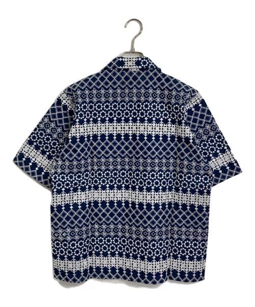 Needles（ニードルズ）Needles (ニードルズ) Cabana Shirt-Cotton Cloth コットンシャツ ネイビー サイズ:Mの古着・服飾アイテム