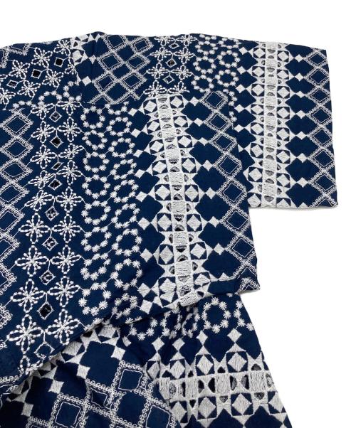 Needles（ニードルズ）Needles (ニードルズ) Cabana Shirt-Cotton Cloth コットンシャツ ネイビー サイズ:Mの古着・服飾アイテム
