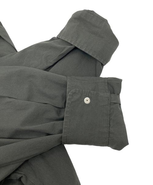 nanamica（ナナミカ）nanamica (ナナミカ) Button Down Wind Shirt グレー サイズ: Mの古着・服飾アイテム