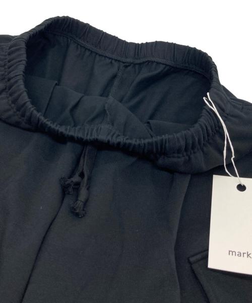 MARKA（マーカ）MARKA (マーカ) リサイクルスビンオーガニックコットン度詰め天竺 / カーゴショーツ　日本製 ブラック サイズ:2の古着・服飾アイテム