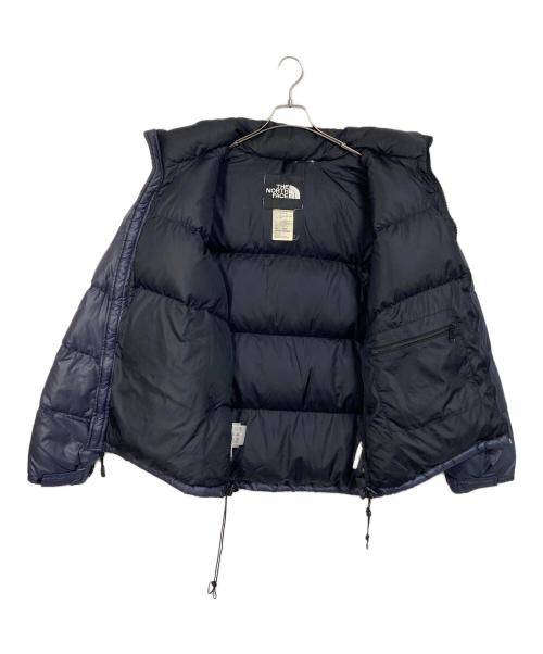THE NORTH FACE（ザ ノース フェイス）THE NORTH FACE (ザ ノース フェイス) 90's ヌプシジャケット　ブラック　ネイビー　ドローコード ネイビー サイズ:Lの古着・服飾アイテム