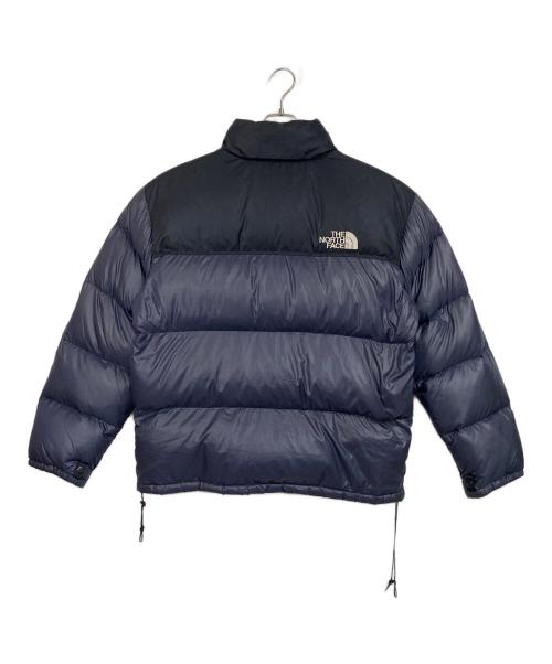 THE NORTH FACE（ザ ノース フェイス）THE NORTH FACE (ザ ノース フェイス) 90's ヌプシジャケット　ブラック　ネイビー　ドローコード ネイビー サイズ:Lの古着・服飾アイテム