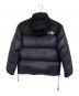 中古・古着 THE NORTH FACE (ザ ノース フェイス) 90's ヌプシジャケット　ブラック　ネイビー　ドローコード ネイビー サイズ:L：13000円