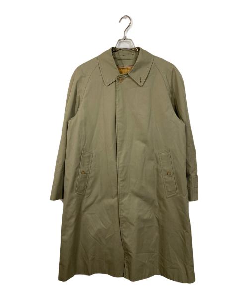 Burberry's（バーバリーズ）Burberry's (バーバリーズ) 【古着】ノバチェックライナー付ステンカラーコート オリーブ サイズ:170の古着・服飾アイテム