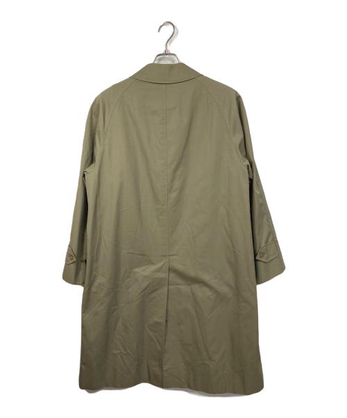 Burberry's（バーバリーズ）Burberry's (バーバリーズ) 【古着】ノバチェックライナー付ステンカラーコート オリーブ サイズ:170の古着・服飾アイテム