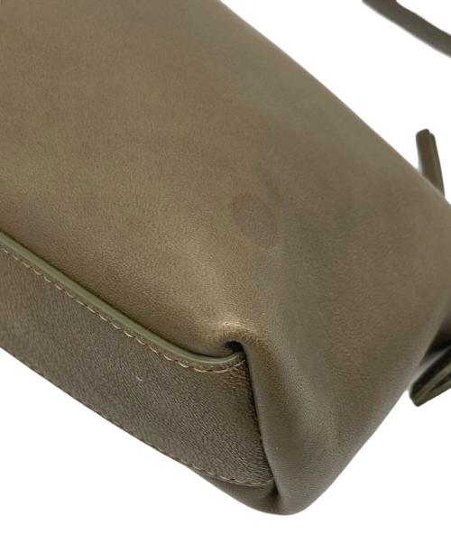 J&M DAVIDSON（ジェイ＆エム デヴィッドソン）J&M DAVIDSON (ジェイ＆エム デヴィッドソン) TWIST バッグ　ハンドバッグ　ショルダーバッグ　2WAYバッグ オリーブ サイズ:実寸参照の古着・服飾アイテム