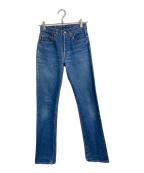 LEVI'Sリーバイス）の古着「501デニムパンツ　80ｓ スモールＥ ボタン裏524 USA製」｜ブルー