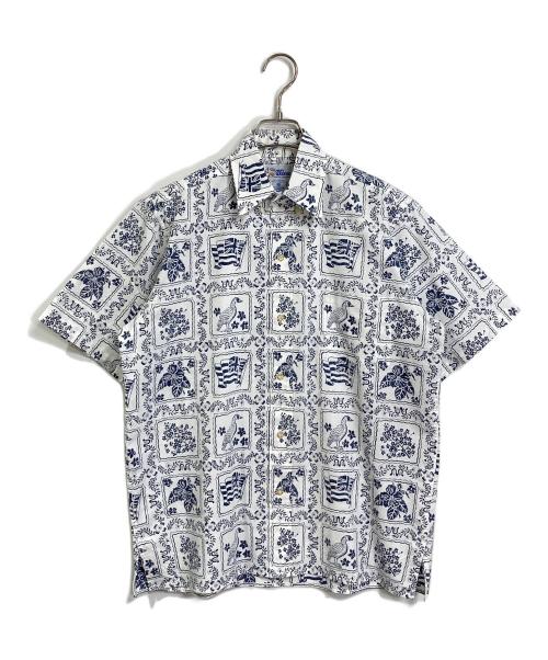 reyn spooner（レイン スプナー）reyn spooner (レイン スプナー) 【古着】アロハシャツ　90ｓ　90年代 ホワイト サイズ:Sの古着・服飾アイテム