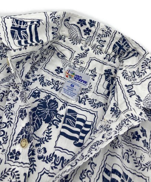 reyn spooner（レイン スプナー）reyn spooner (レイン スプナー) 【古着】アロハシャツ　90ｓ　90年代 ホワイト サイズ:Sの古着・服飾アイテム