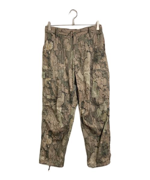 NEIGHBORHOOD（ネイバーフッド）NEIGHBORHOOD (ネイバーフッド) カモ柄カーゴパンツ　24SS　ミリタリーパンツ カーキ サイズ:Sの古着・服飾アイテム