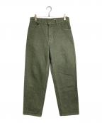 LEVI'Sリーバイス）の古着「550デニムパンツ　オレンジタブ　カラーデニム　コットンパンツ　USA製」｜グリーン