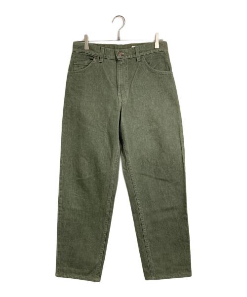 LEVI'S（リーバイス）LEVI'S (リーバイス) 550デニムパンツ　オレンジタブ　カラーデニム　コットンパンツ　USA製 グリーン サイズ:W30の古着・服飾アイテム