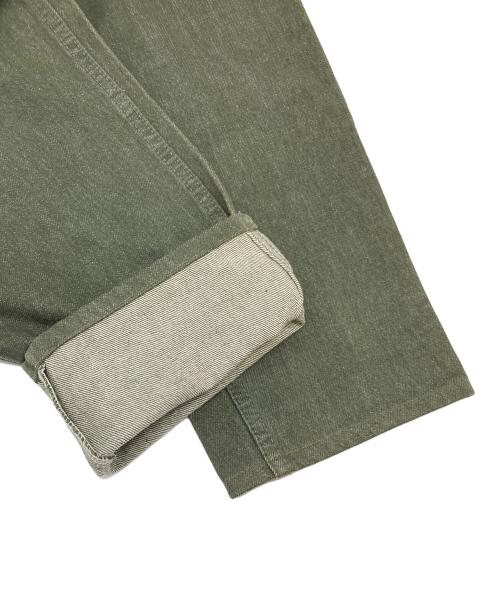 LEVI'S（リーバイス）LEVI'S (リーバイス) 550デニムパンツ　オレンジタブ　カラーデニム　コットンパンツ　USA製 グリーン サイズ:W30の古着・服飾アイテム